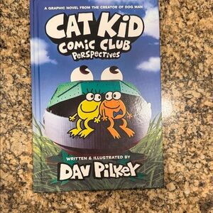 Like New Cat Kid Comic Club: Perspectives by - Blue and Green Cover